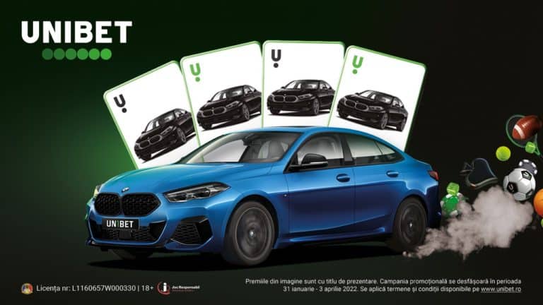 Câștigă unul din 5 automobile BMW