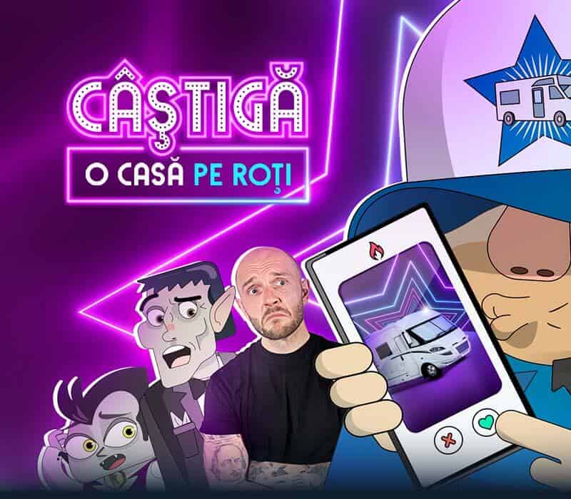 Câștigă o Casă pe roți - rulotă de lux în valoare de 80.000 RON