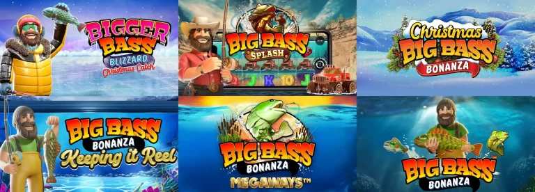 TOP Sloturi Big Bass – cele mai bune sloturi cu și despre pescari!