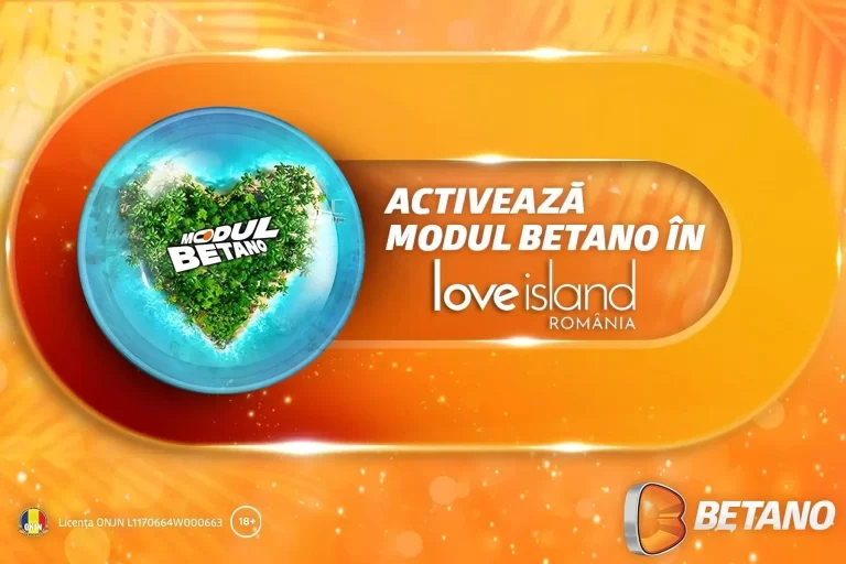 Betano, sponsorul principal al show-ului fenomen Love Island România