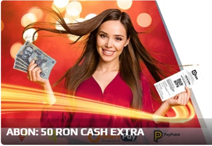 50 RON Cash Extra Cu Abon