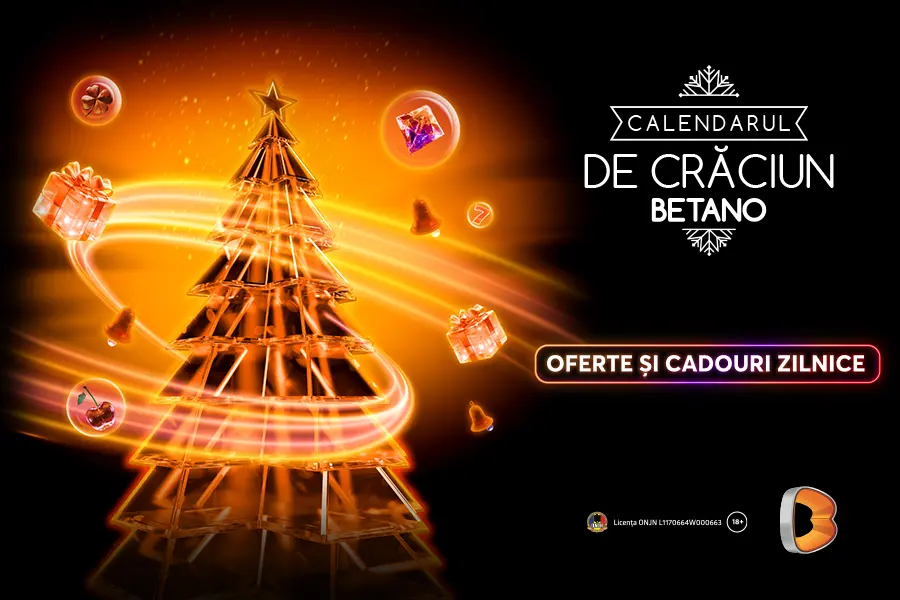 Calendarul de Crăciun Betano a început