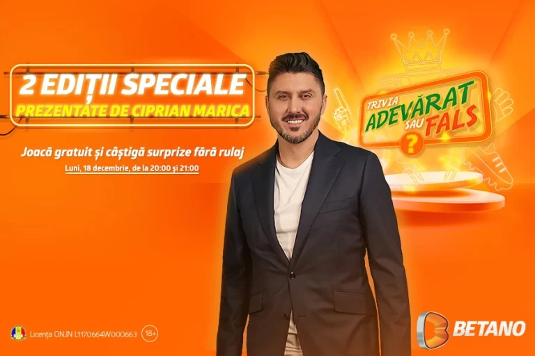 Ciprian Marica si Betano prezinta Trivia Live