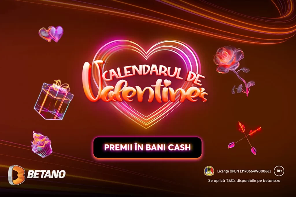 Calendarul de Valentine`s Betano a sosit!