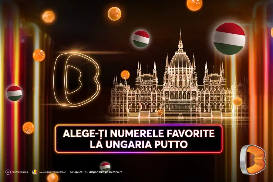 Loteria Ungaria Putto 8/20, disponibilă la Betano