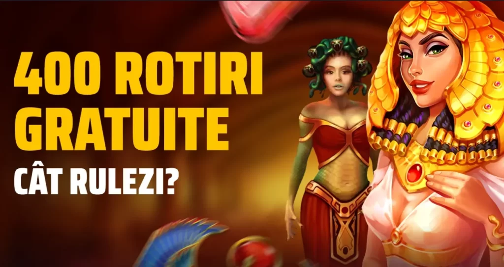 Câștigă până la 400 Rotiri Gratuite la Legacy of Dead