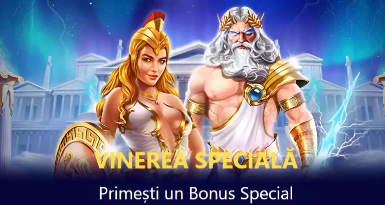 100 Rotiri Gratuite pe miză de 3 RON – Vinerea Specială