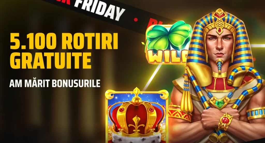 850 Rotiri Gratuite în fiecare zi toată săptămâna - Ofertă de Black Friday
