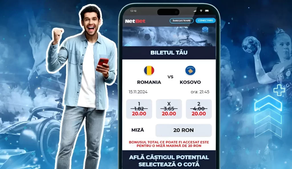 Cote Mărite la România vs Kosovo - câștigi până la 400 RON