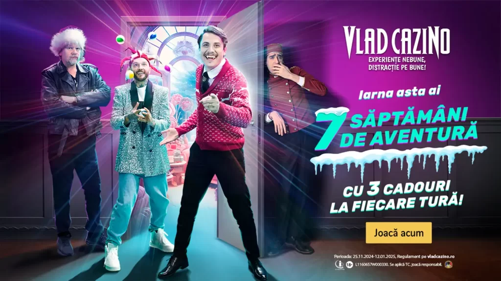 Vlad Cazino dă startul distracției