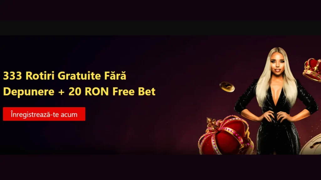 Lucky Seven Bonus Fără Depunere 333 Rotiri Gratuite 20 de LEI FreeBet