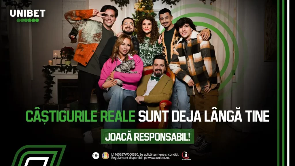 Cosmin Natanticu și Unibet promovează sărbătorile autentice prin intermediul campaniei ”Câștiguri Adevărate”
