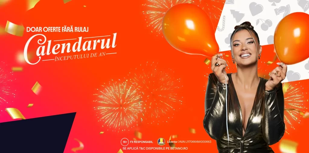 Bonusuri zilnice în Calendarul Începutului de An Betano