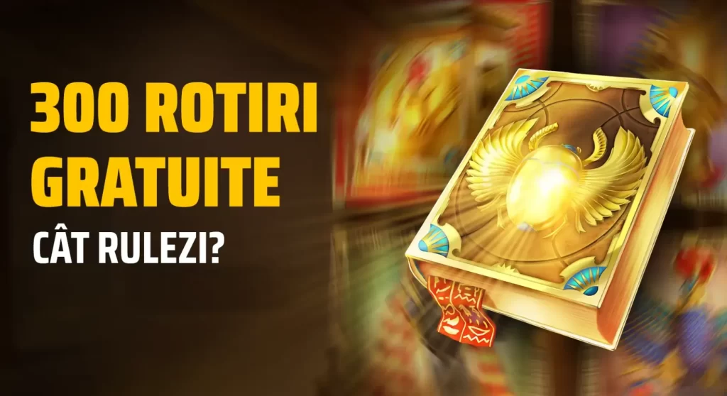 Câștigă până la 300 Rotiri Gratuite cu Misiunea de Rulat