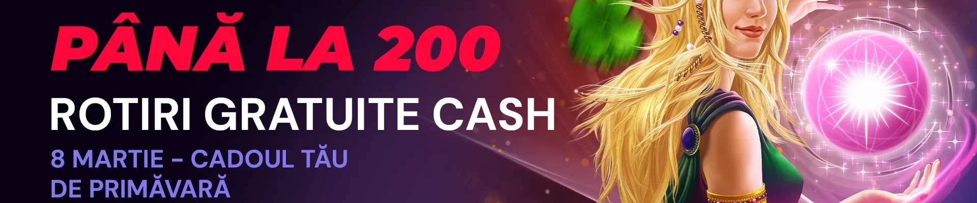 Las Vegas oferă până la 200 Rotiri Gratuite de 8 martie
