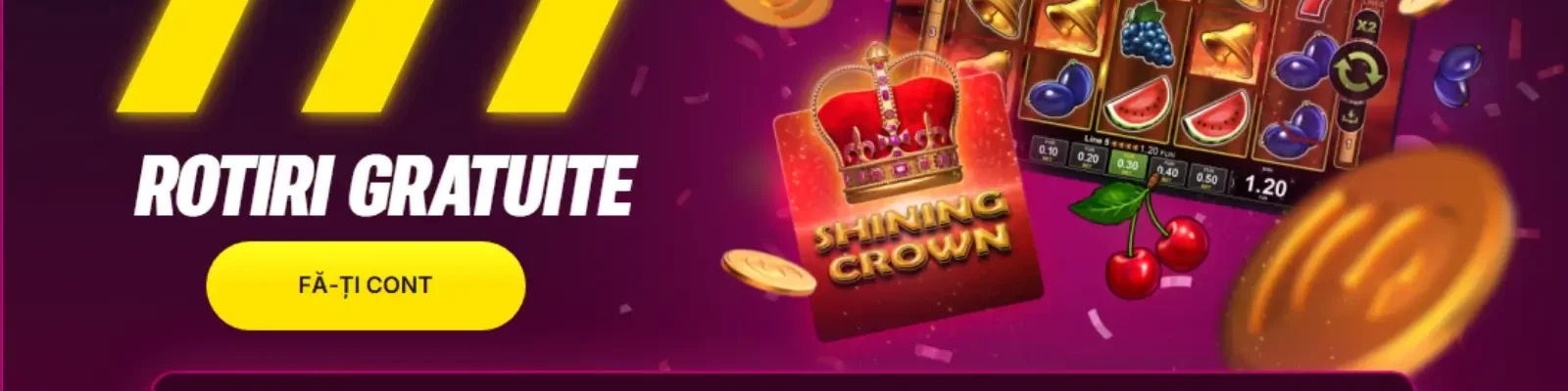 Superbet Bonus Fără Depunere - 777 Rotiri Gratuite