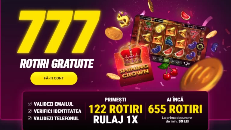 Superbet Bonus Fără Depunere – 777 Rotiri Gratuite