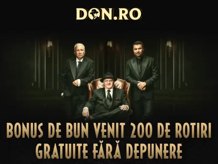 Don Casino Bonus Fără depunere – 200 Rotiri Gratuite la slotul Burning Hot