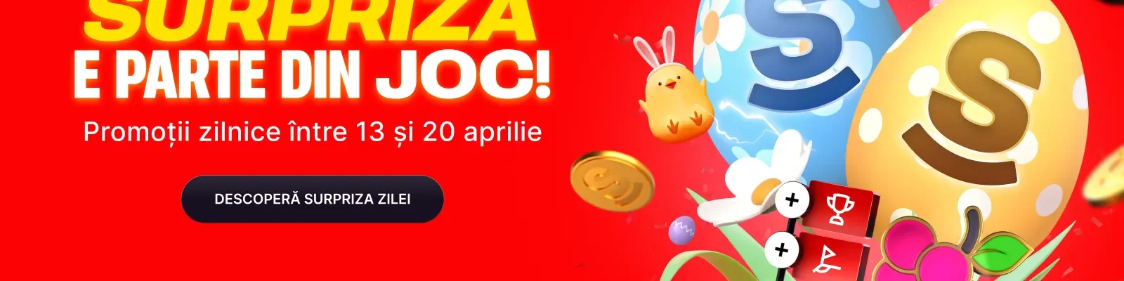 Până pe 20 aprilie, te așteaptă surprize zilnice în Calendarul de Paște Superbet
