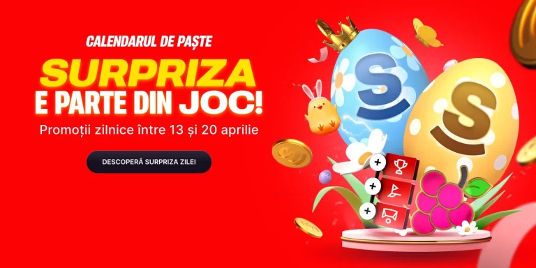 Până pe 20 aprilie, te așteaptă surprize zilnice în Calendarul de Paște Superbet