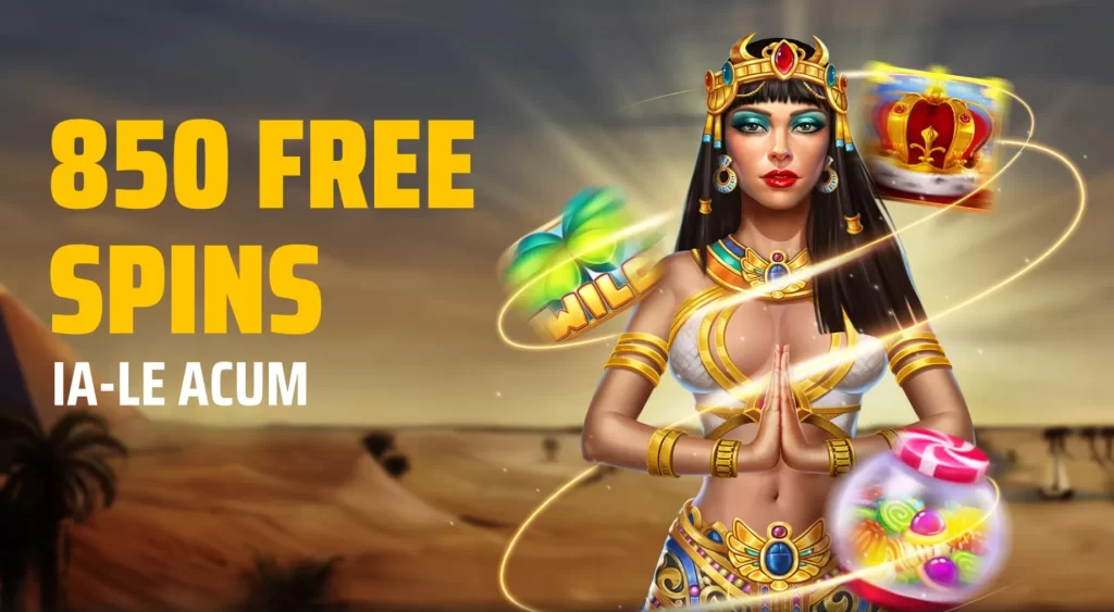 Săptămâna aceasta poți câștiga zilnic 850 Rotiri Gratuite la MaxBet