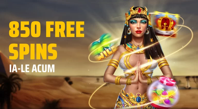 Săptămâna aceasta poți câștiga zilnic 850 Rotiri Gratuite la MaxBet