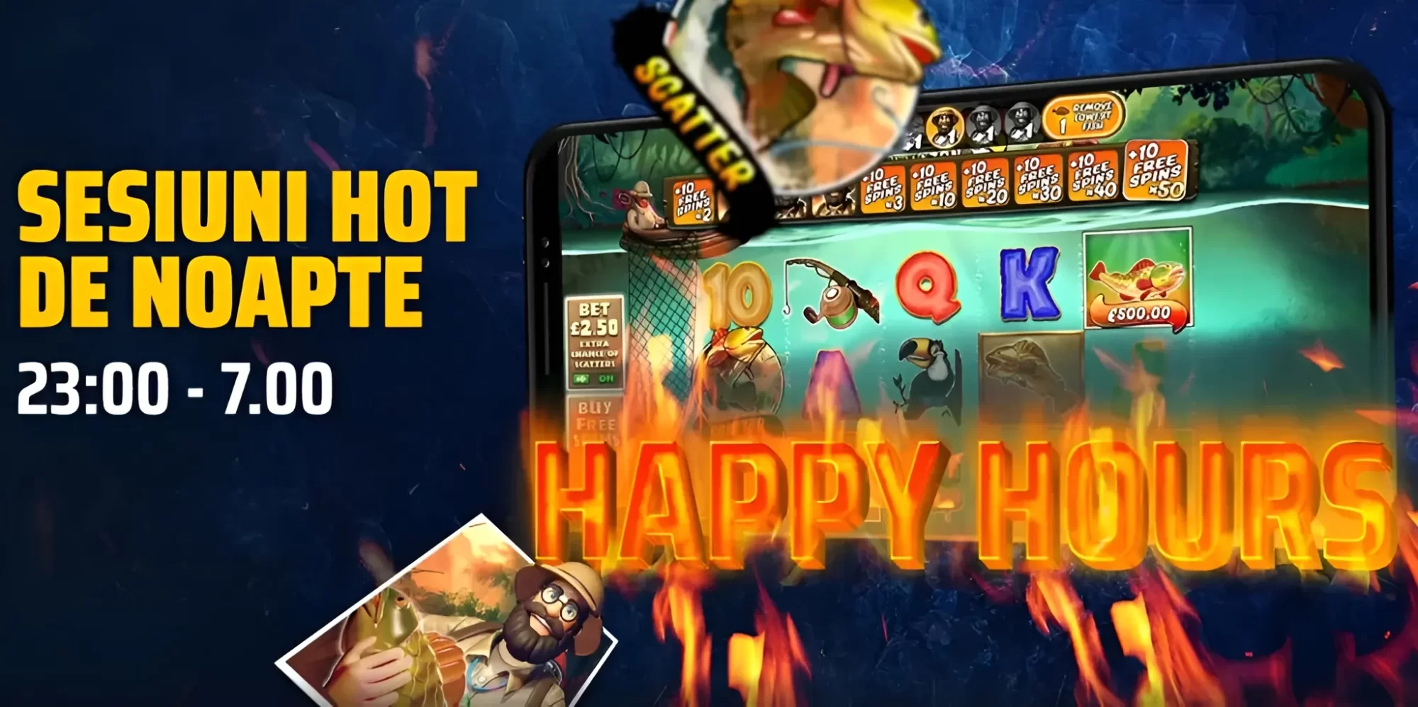 Sesiunile de Noapte MaxBet îți aduc 3 Speciale Gratuite